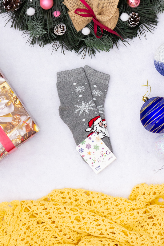 Шкарпетки дитячі "Новорічні" (зима)